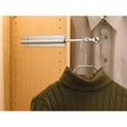 thumbnail image 4 of Rev-A-Shelf 6Inch Extending Metal Closet Valet Clothes Rod Chrome CVL-12-CR, 4 of 8