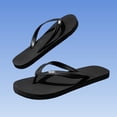 thumbnail image 4 of Men's Outdoor Slippers, Beach Flip Flops for Men Non Slip, Comfortable Summer Sandals with Arch Support, Lightweight Casual Slides for Indoor Home, Travel, Pool Walking, Wide Width Available, 4 of 8