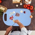 thumbnail image 1 of UsRHHA Plastic Cutting Board Double Sided Non Slip, Dishwasher Safe Large Board with Easy Grip Handle for Meat Vegetables, Kitchen Cutting Board, 1 of 6