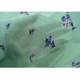 thumbnail image 4 of oneOone Cotton Silk Fabric Leaves & Flower Floral Print Fabric BTY 42 Inch Wide, 4 of 4