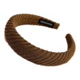 thumbnail image 1 of EGNMCR Knitted Wool Stripe Cloth Hair Hoop New Sweet Hundred Hoop Ferrule Ferrule, 1 of 5