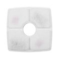 thumbnail image 1 of Yeacher 1PCS Cat Water Fountain Filter Square Pet Water Dispenser Filter Active Carbon Resin Filter, 1 of 8