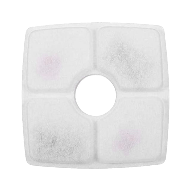 Yeacher 1PCS Cat Water Fountain Filter Square Pet Water Dispenser Filter Active Carbon Resin Filter