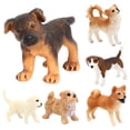 thumbnail image 4 of Simulation Animal Dog Model Puppy Mold Table Desk Ornament Collective Toy Gift, 4 of 10