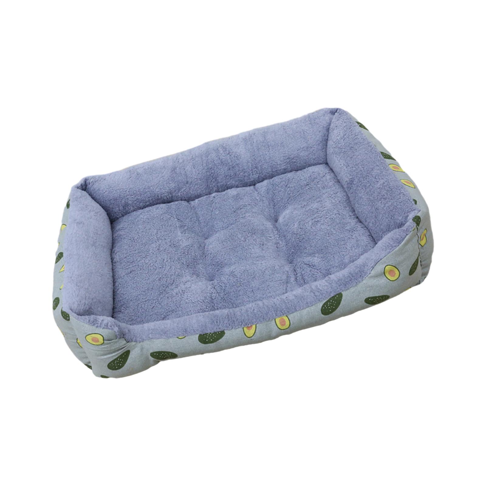 TISHITA Rectangle Small Dogs Bed Breathable Sleeping Sofa for Puppy Kitten Small Dog 40cmx30cm