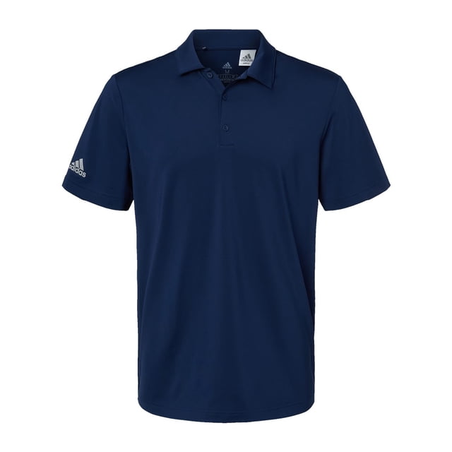 Adidas Mens Ultimate Solid Polo, 4XL, Team Navy Blue