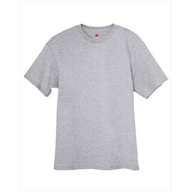 Hanes 5250 Tagless T-Shirt Oxford Gray 5XL