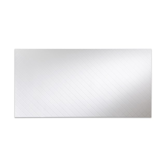 Fasade Quilted Gloss White Wall Panel 4' x 8'