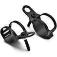 thumbnail image 1 of Krator Black Turn Signal Mount Brackets Fork Ears 30-37mm Compatible with Harley Davidson Softail Cross Bones Deuce Rocker, 1 of 8