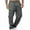 03 Gris Foncé [Essentiel Quotidien: Stock sur les Couleurs], variante sur Pantalon Jean Classique pour Homme à Taille Élastique pour Travail Décontracté, Plein Air, Randonnée, Tenue Quotidienne, Coupe Confortable / IhhxPro, Violet 2TG