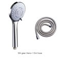 thumbnail image 2 of Shower Head Plastic Detachable Multi-modes Adjustable Anti-rust Electroplate Plating Anti-corrosive Replacing High Pressure Sprayer Sprinkler Type4, 2 of 9