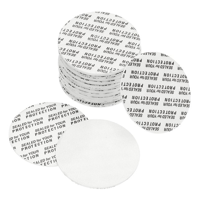 Unique Bargains Joint Sensible à la Pression en Mousse PE de 38 mm Résistant, Blanc, Lot de 100