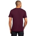 thumbnail image 3 of Hanes TAGLESS Men`s T-Shirt - Best-Seller, 4XL, Maroon, 3 of 6