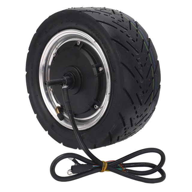 11 Inch Wheel Hub Motor, Vacuum Tire Brushless DC Hub Motor 48-72v Waterproof for Electric Motorcycle