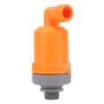 thumbnail image 1 of Vanne d'Évent Automatique, Robuste PP Top G1/2 Vanne d'Évent d'Échappement Automatique Orange pour Résidence Type Rapide 6632A PP, Type Composé 6632B PP, 1 of 7