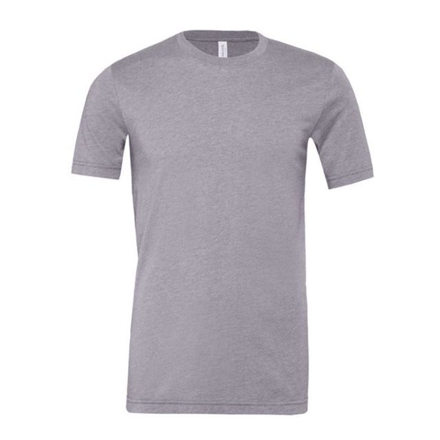 Bella + Canvas Adults Heather Cvc Short Sleeve T-Shirt