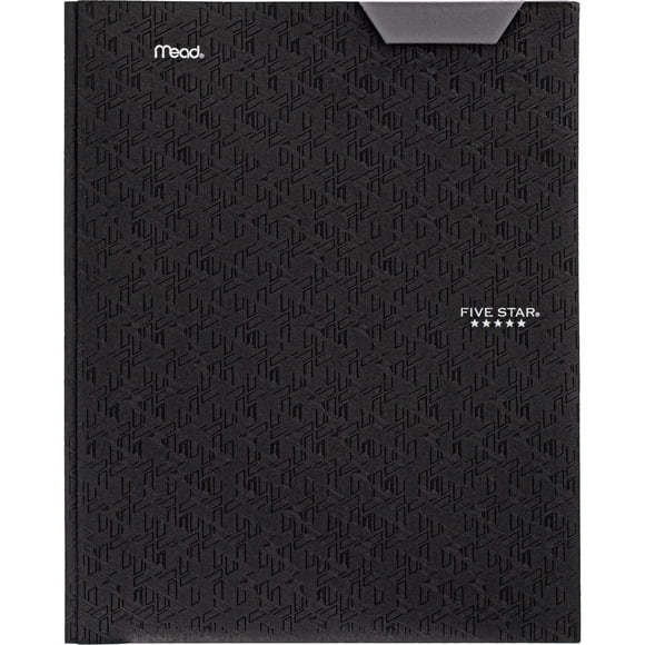 Five Star Advance Durable Poly Pocket & Prongs Stay-Put Folder