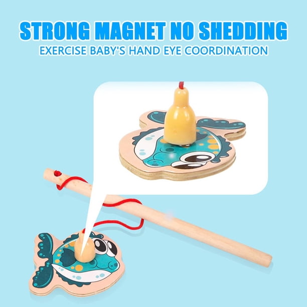 Jeu De Pêche Magnétique 39 Pièces – Jouet De Bain Éducatif Pour Enfants, Piscine Ou Baignade