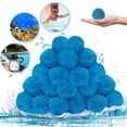 thumbnail image 3 of Balles de Filtre pour Piscine, Support de Filtration Réutilisable, Alternative au Sable, Filtration Efficace pour Piscine, Bleu, Balles de Filtre Réutilisables, Grande Capacité, Sac, 80 Pcs, Paquet sous Vide, Bleu, 3 of 5