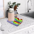 thumbnail image 4 of EGNMCR Kitchen Gadgets, Kitchen Accessories, Kitchen Utensils Water Bottle Drying Rack For Accessories Silicones Multifunction AirConvection Fast Dryer Rack Tumblers Cups Mugs Asphalt Trestle, 4 of 5
