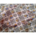 thumbnail image 3 of oneOone Silk Tabby Fabric Patchwork Block Printed Fabric 1 Yard 42 Inch Wide, 3 of 3