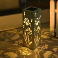 thumbnail image 1 of Solar Street Lights Outdoor Solar Hanging Lantern,Rose Pattern Iron Design,Outdoor Projection Light,Romantic Patio Lamp,Solar Powered Desk Light,Vintage Garden Decor Holiday Gifts, 1 of 6