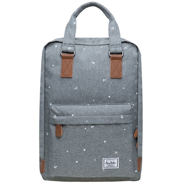 KAUKKO Stylish Oxford Fabric Backpack Travel Rucksack lightweight Hiking Bag Satchel