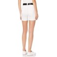 thumbnail image 2 of Shorts Denim Jeans Acid Washed White Active Wear for Summer Juniors Size 9, 2 of 2