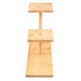 thumbnail image 5 of Zootealy 3 Tiers Potted Plant Holder DIY Mini Tabletop Plant Stand Desktop Flower Holder Storage Rack Shelf Bamboo Plant Stand Plant Display Rack for Home Office Cafe Book Store, 5 of 5