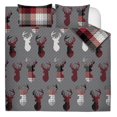 thumbnail image 3 of Safdie & Co. Quilt Set 3PC K Classic Plaid, 3 of 3