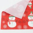 thumbnail image 4 of OUNONA 20Pack Snowman Paper Guest Towels Red Printed Design for Holiday Events, 4 of 5