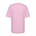 thumbnail image 4 of Yuyuzo T-Shirts d'Été pour Femmes Décontractés à Col Rond à Manches Courtes Hauts Tee Amples Blouses Unies, 4 of 5