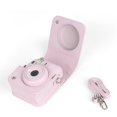 thumbnail image 3 of For Instax Mini 12 Camera Case Pu Leather Soft Protective Case Trave Bag For Fuji-Film Camera Bag With Shoulder Strap purple Mingyqi, 3 of 8