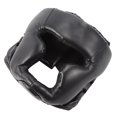 thumbnail image 1 of Boxing Head Guard, Comfortable Nonslip Lining Boxing Helmet  For Outdoor Noir Enfants, 1 of 8