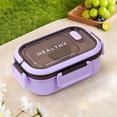 thumbnail image 1 of Meitianfacai Bento Box for School, Lunch Box for Kids, Portable Plastic Partition Integrated Lunch Box Multifunctional Light Food Bento Box on Clearance, 1 of 6