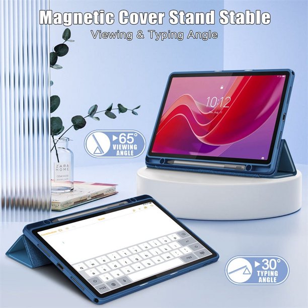 Tablet for Lenovo Tab M11 Case with Pen Holder Folding Stand