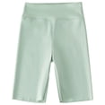 thumbnail image 2 of Girls Volleyball Shorts Kids Athletic Biker Dance Gymnastics Compression Running Shorts 2-12 Years, 2 of 4