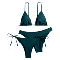 thumbnail image 1 of DGMIOCS Women's Bikini Set Tummy Control Swimsuit Dark Green M, 1 of 7