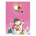 thumbnail image 1 of Merry Christmas Cards DIY Handmade Cards Round Drill Greeting Cards, 1 of 8