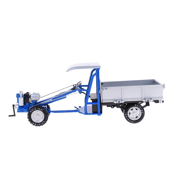 ziyahi 1:16 Tracteur Rétro en Alliage Modèle de Ferme Véhicule Agricole Tracteur Bleu Marche