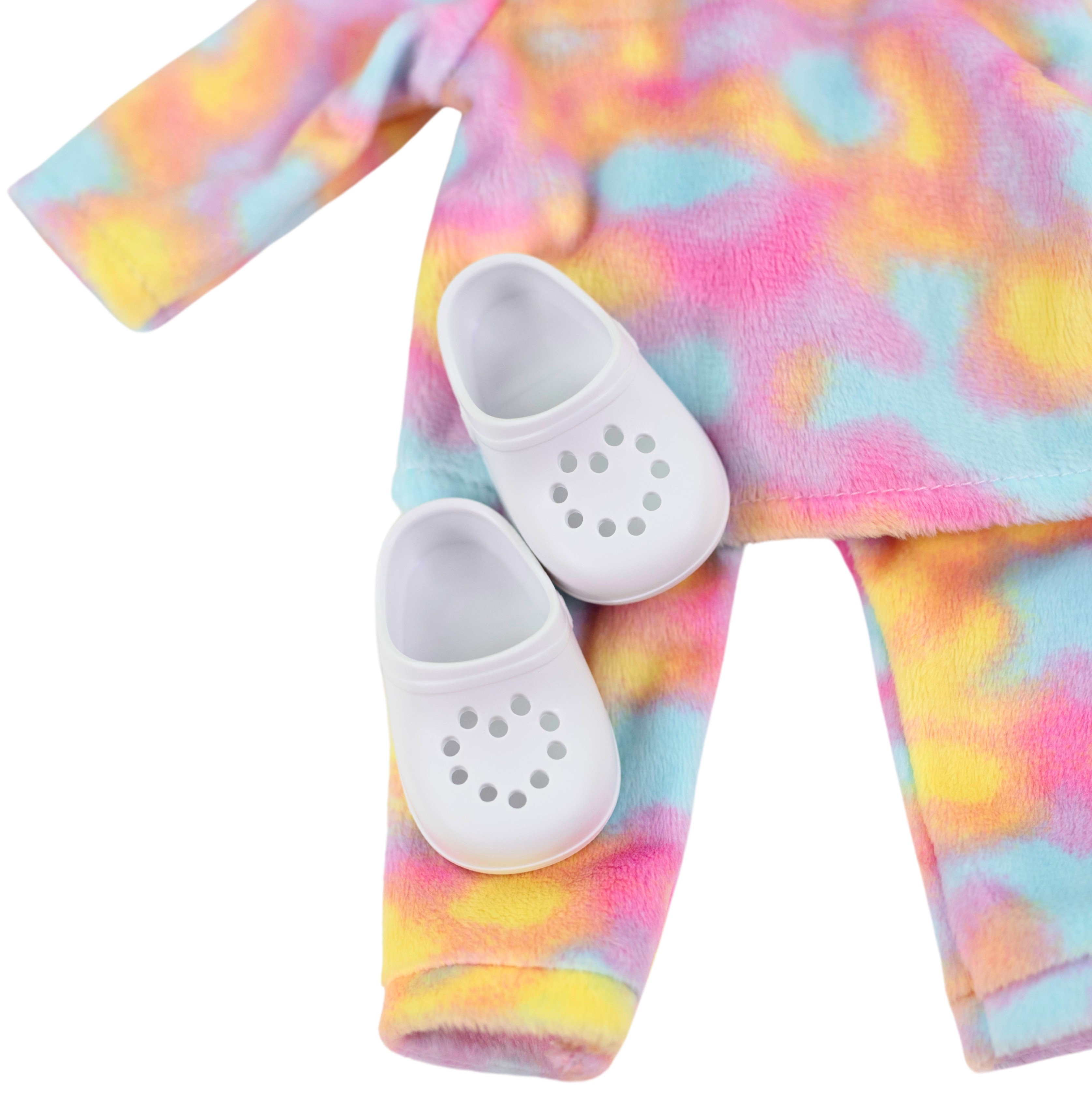 My Life As – Ensemble Détente pour Poupée de 18 pouces, 3 Pièces, Tie-dye rose, jaune et bleu