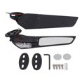 thumbnail image 1 of Motorcycle Wing Mirror, Buffer Rubber Shock Resistant Cool Design Broad Vision Aerodynamic Swivel Side Mirrors  For ZX10R ZX6R ZX636 2019-2022, 1 of 8