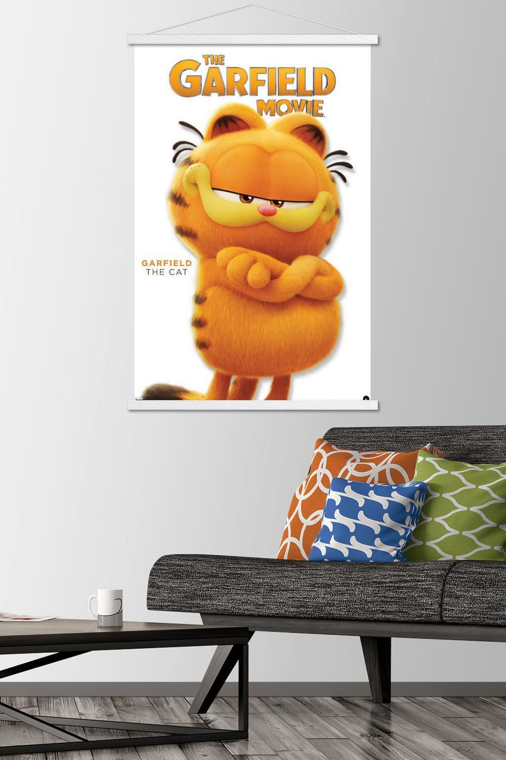 The Garfield Movie - Feature Series 24 Wall Poster with Magnetic Frame