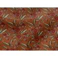 thumbnail image 4 of oneOone Viscose Jersey Fabric Leaves & Floral Block Printed Craft Fabric BTY 60 Inch Wide, 4 of 4