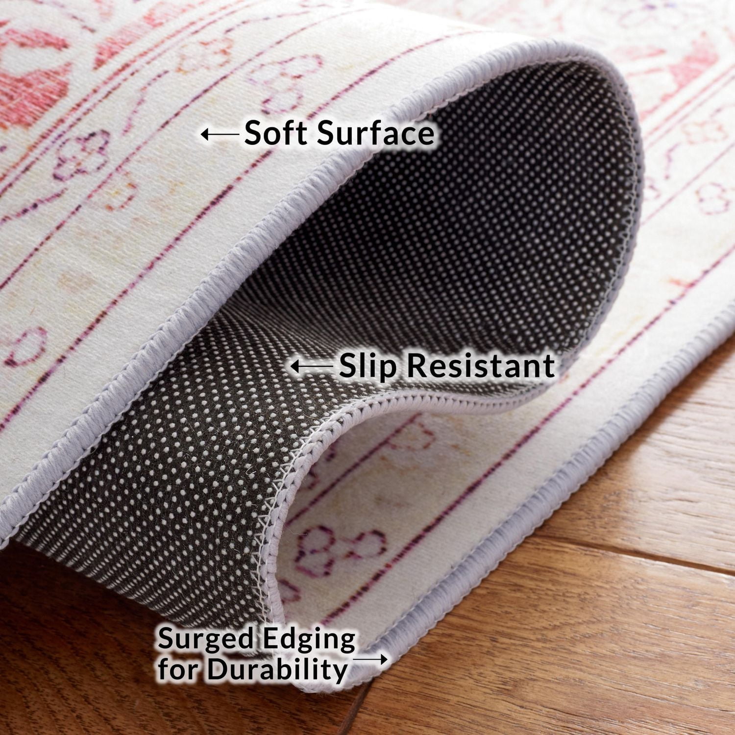 SAFAVIEH Tuscon Herbert Tapis Traditionnel Lavable en Machine