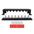 thumbnail image 2 of KLKCMS Power Distribution Block 5.2x29cm 300A for Automotive Boat Solar Wiring Black, 2 of 9