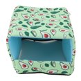 thumbnail image 1 of Small Pet Cage Bed, Soft Material Bottomless Hamster Sleeping  Hook Fixed Large Space  For Guinea Pigs 25x20x15cm, 1 of 8