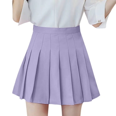 Jupe Mini Taille Haute Mode Plissée Taille Jupe Décontractée pour Femme Jupe de Tennis