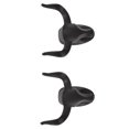 thumbnail image 1 of Robe Hook, Black 2 Pcs Towel Hook No Sliding Off No Drilling  For Kitchen, 1 of 8