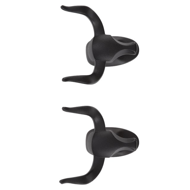 Robe Hook, Black 2 Pcs Towel Hook No Sliding Off No Drilling For Kitchen